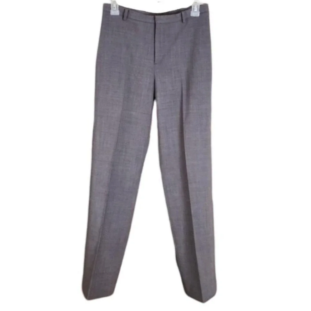Vintage Y2K Gap Wool Blend‎ Gray Trousers Women's Size 4A